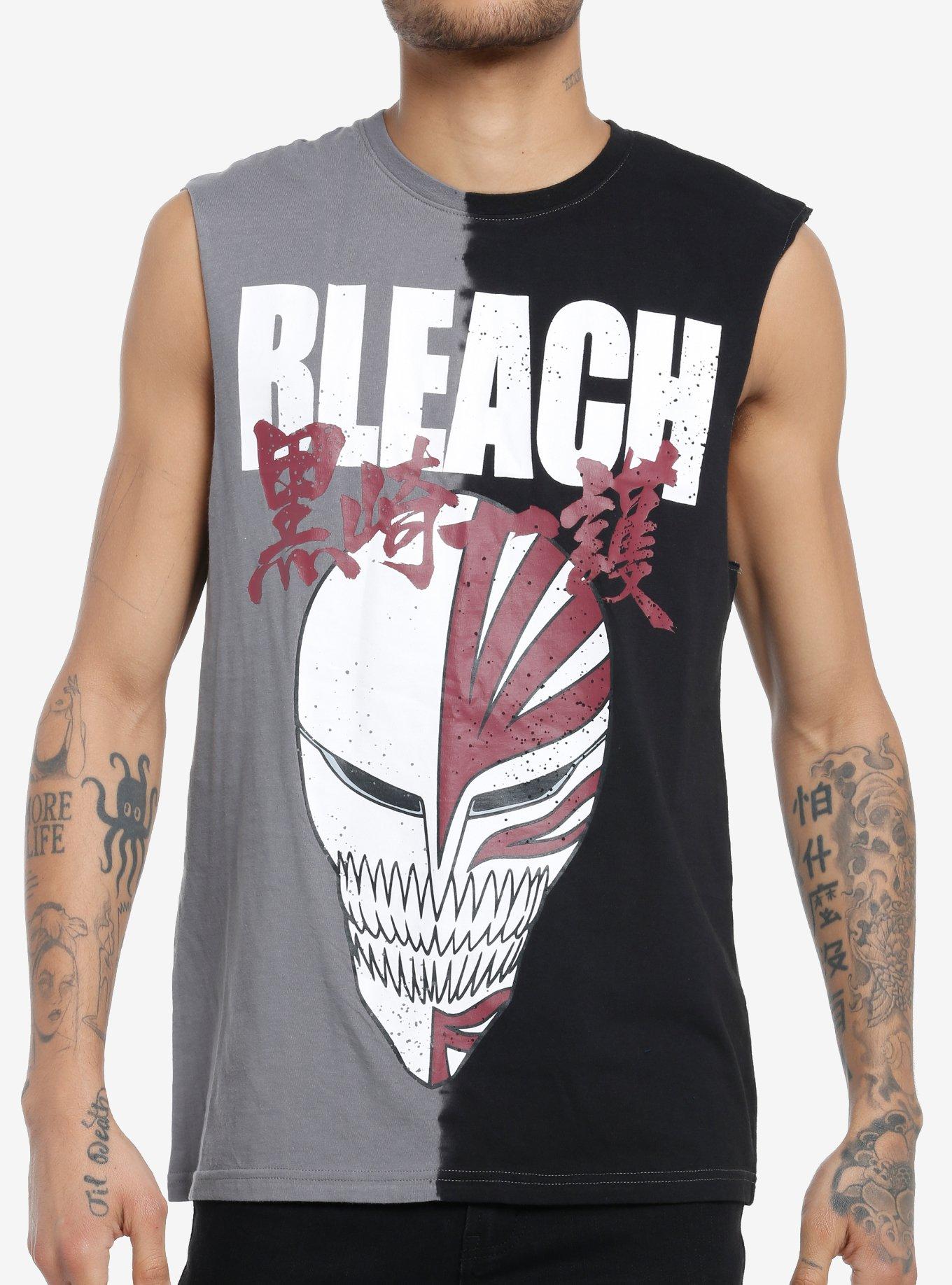 BLEACH Ichigo Split Muscle Tank Top, MULTI, hi-res