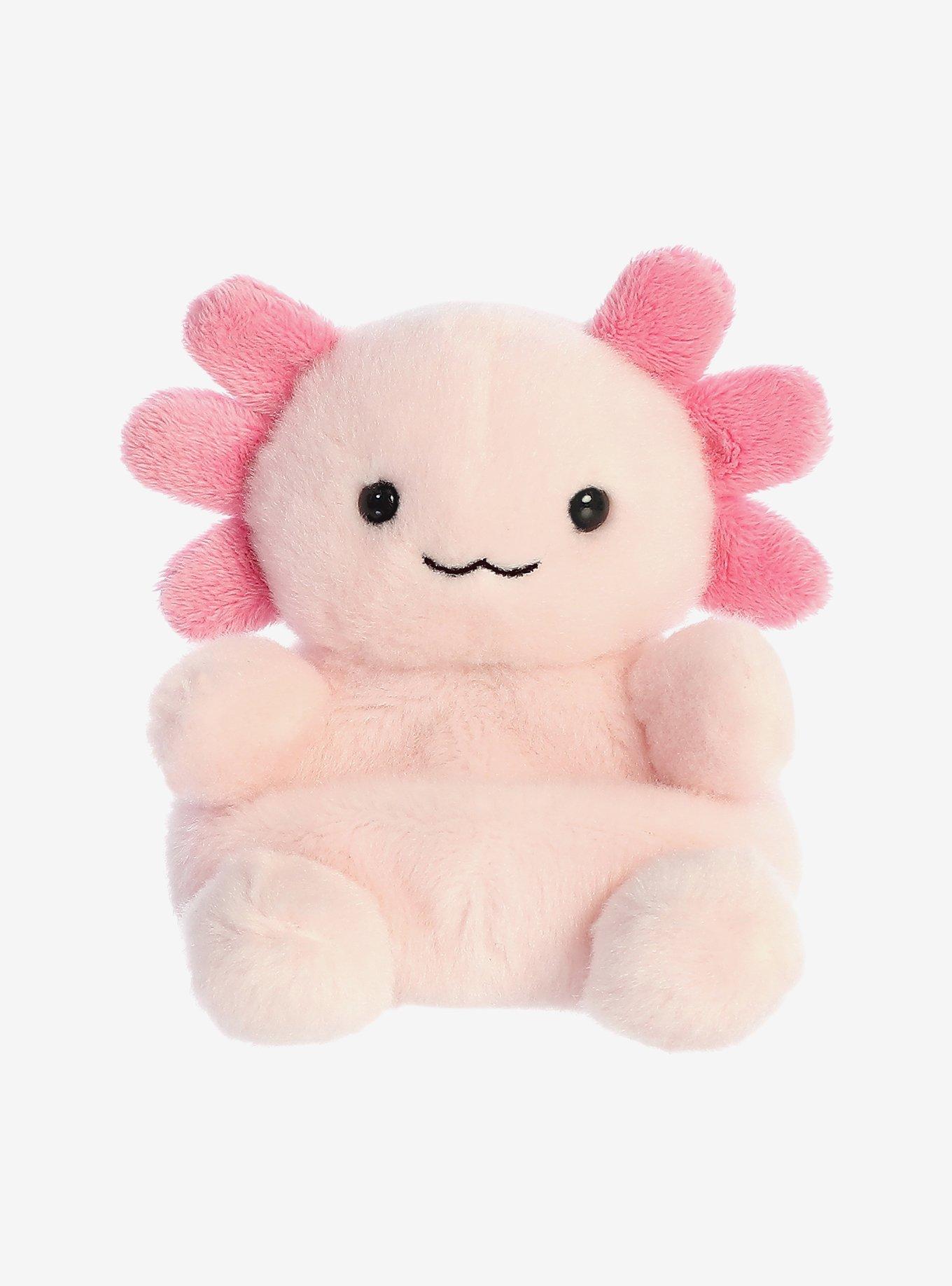 Aurora Palm Pals Ax Axolotl Plush, , hi-res