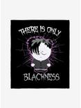 South Park Goth There Is Only Blackness Throw Blanket, , hi-res
