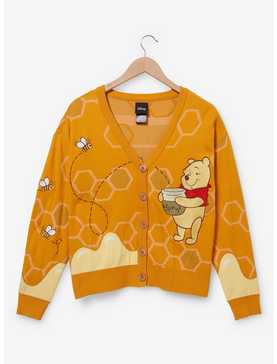 Disney Winnie the Pooh Honeycomb Pooh Bear Cardigan, , hi-res