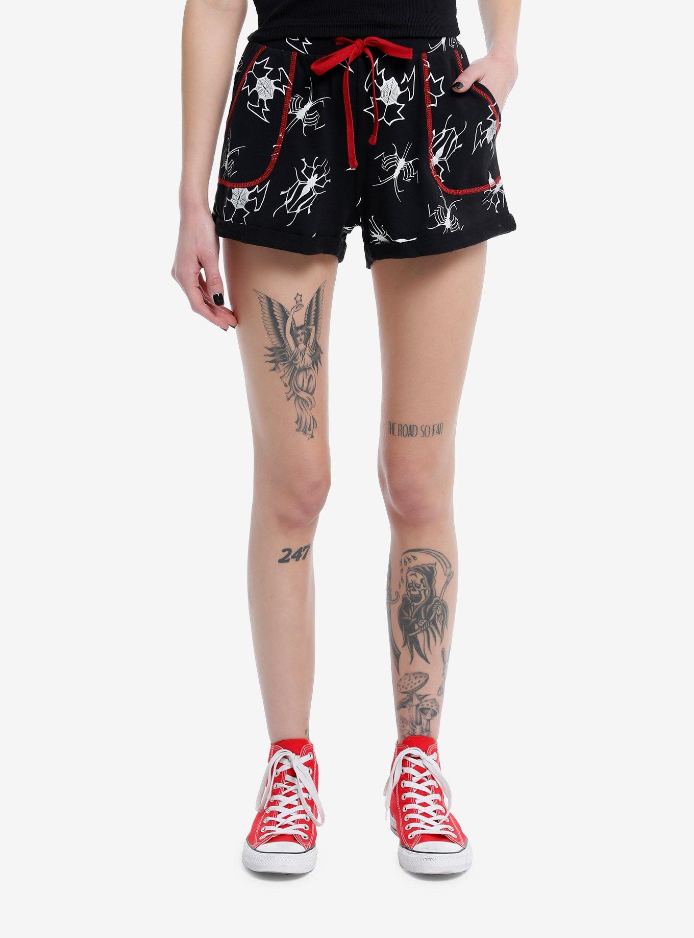 Her Universe Marvel Madame Web Icons Girls Lounge Shorts, , hi-res