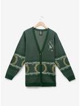 The Lord Of The Rings Icons Cardigan Our Universe Exclusive, GREEN, hi-res