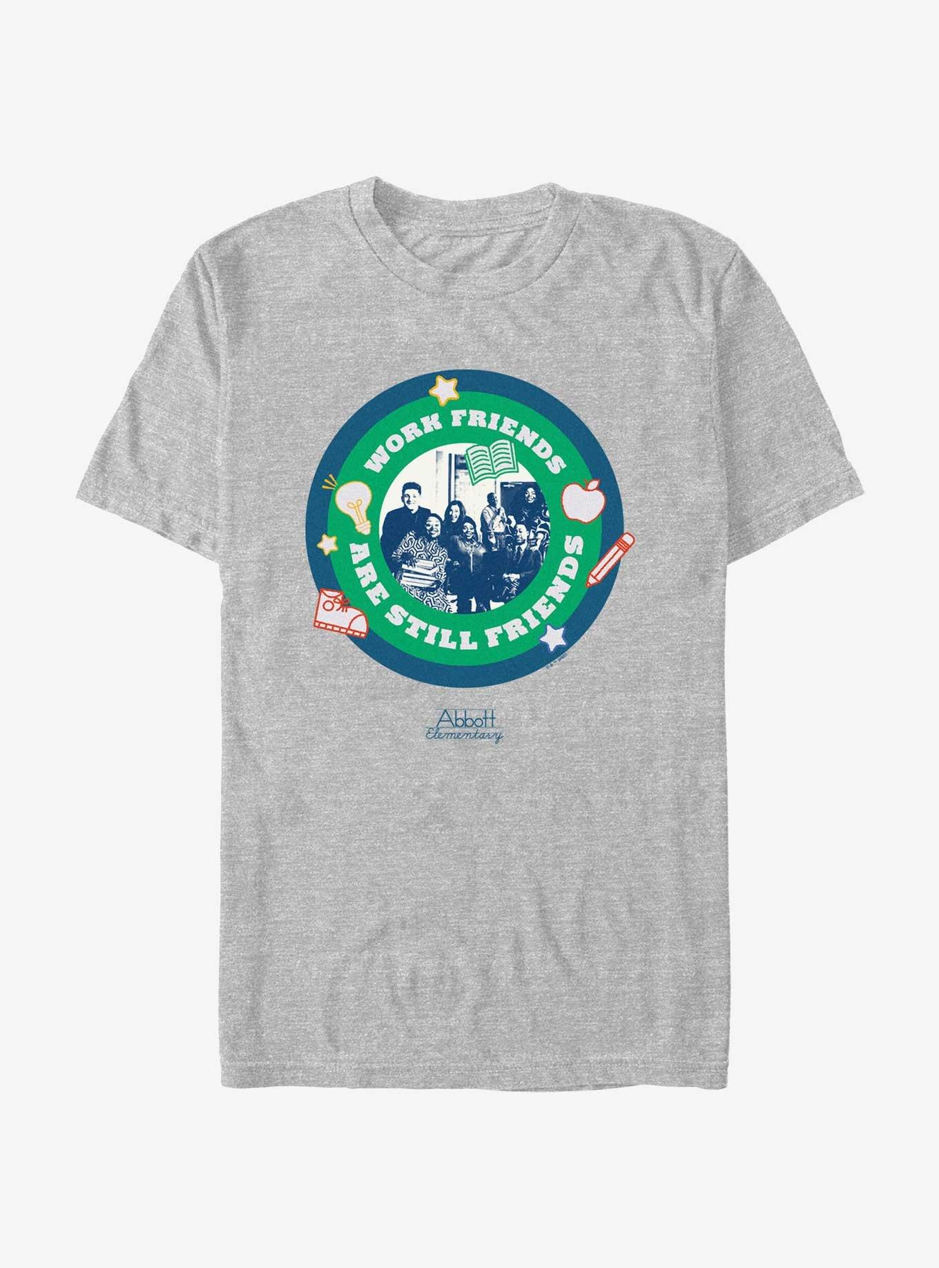 Abbott Elementary Work Friends Are Friends T-Shirt, , hi-res