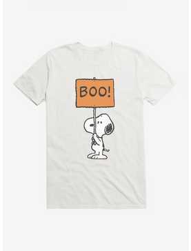 Peanuts Snoopy Boo Sign T-Shirt, , hi-res