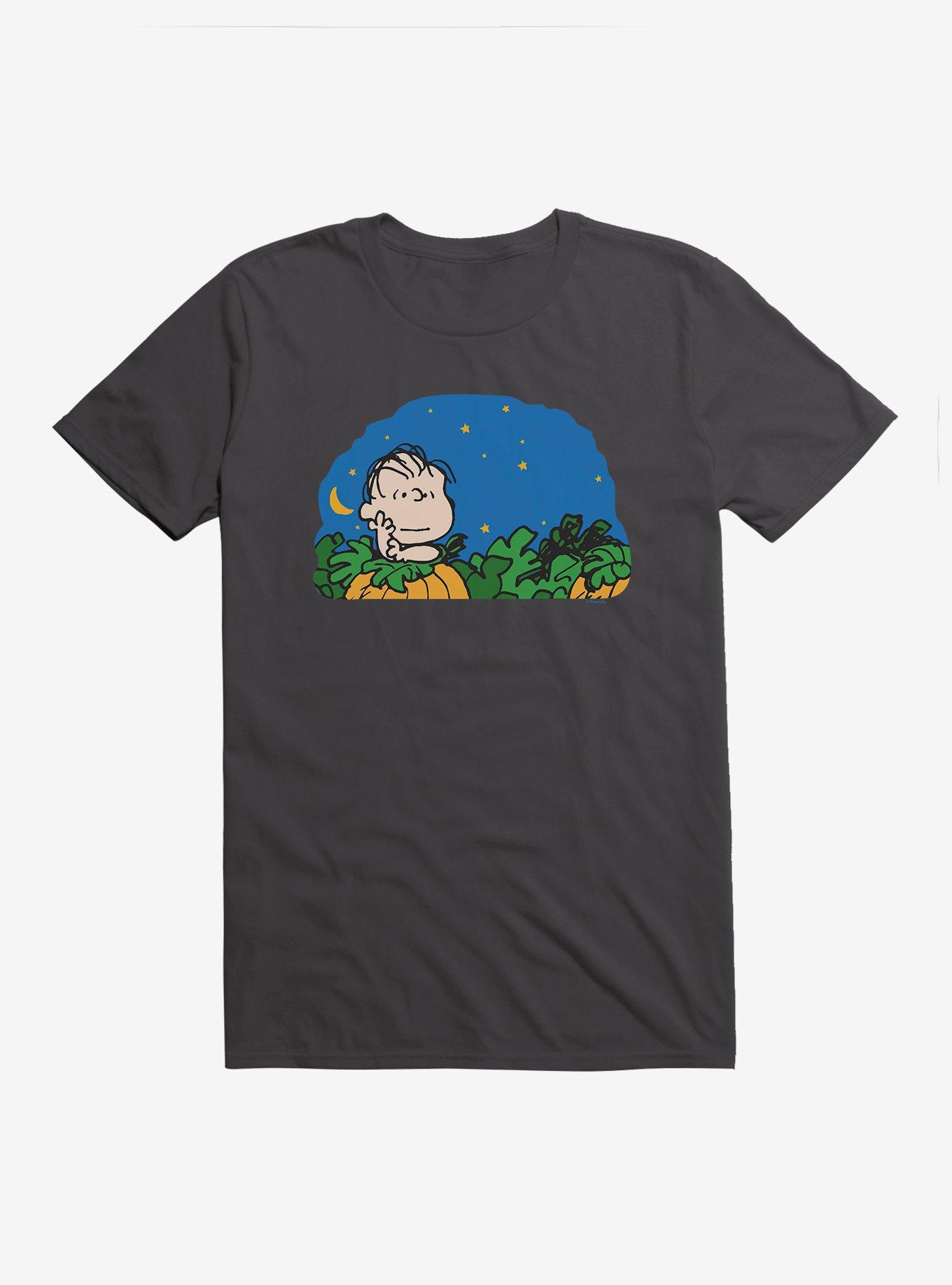Peanuts Linus Pumpkin Patch T-Shirt, HEAVY METAL, hi-res