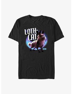 Star Wars Ahsoka Loth-Cat T-Shirt Hot Topic Web Exclusive, , hi-res