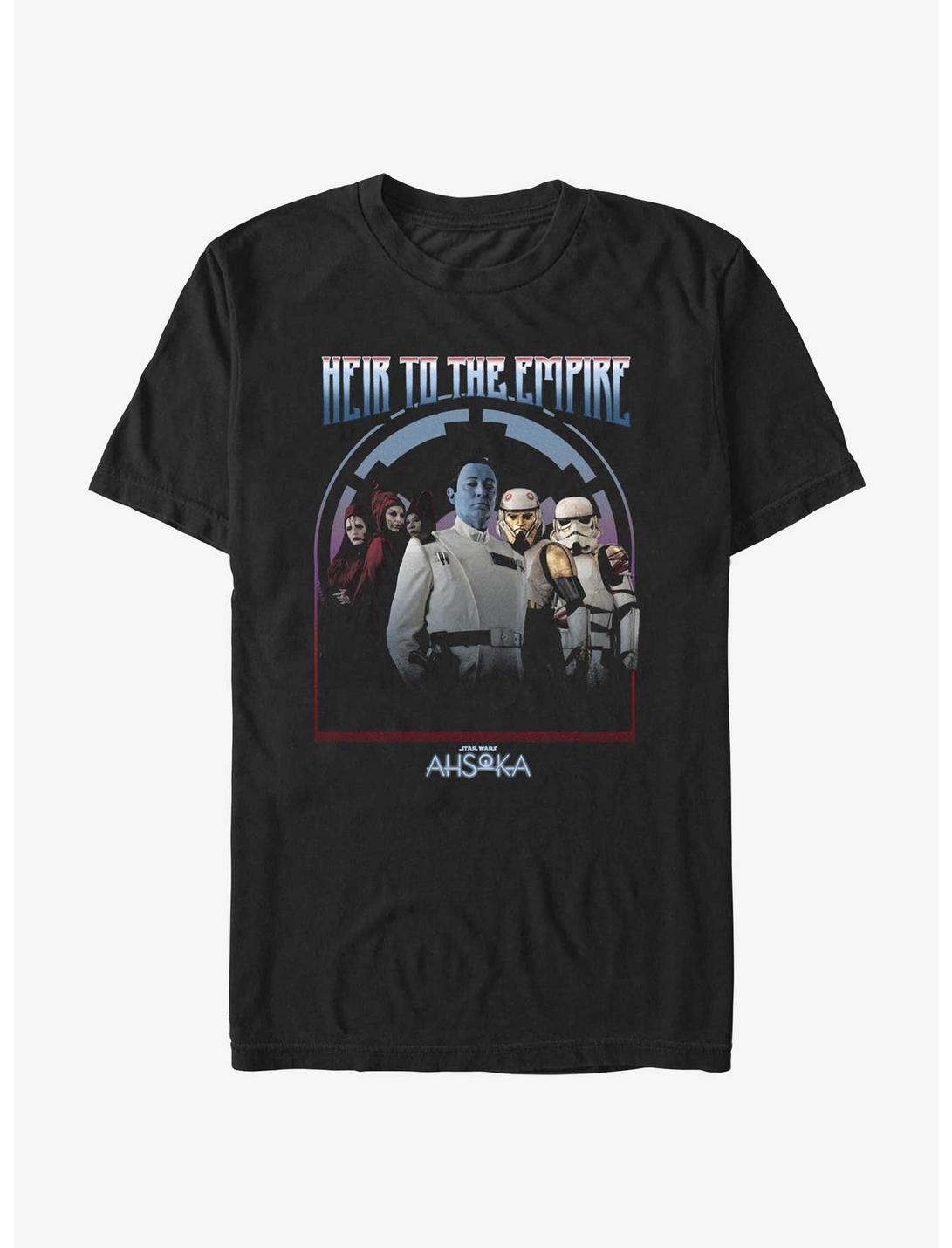 Star Wars Ahsoka Grand Admiral Thrawn Heir To The Empire T-Shirt, BLACK, hi-res