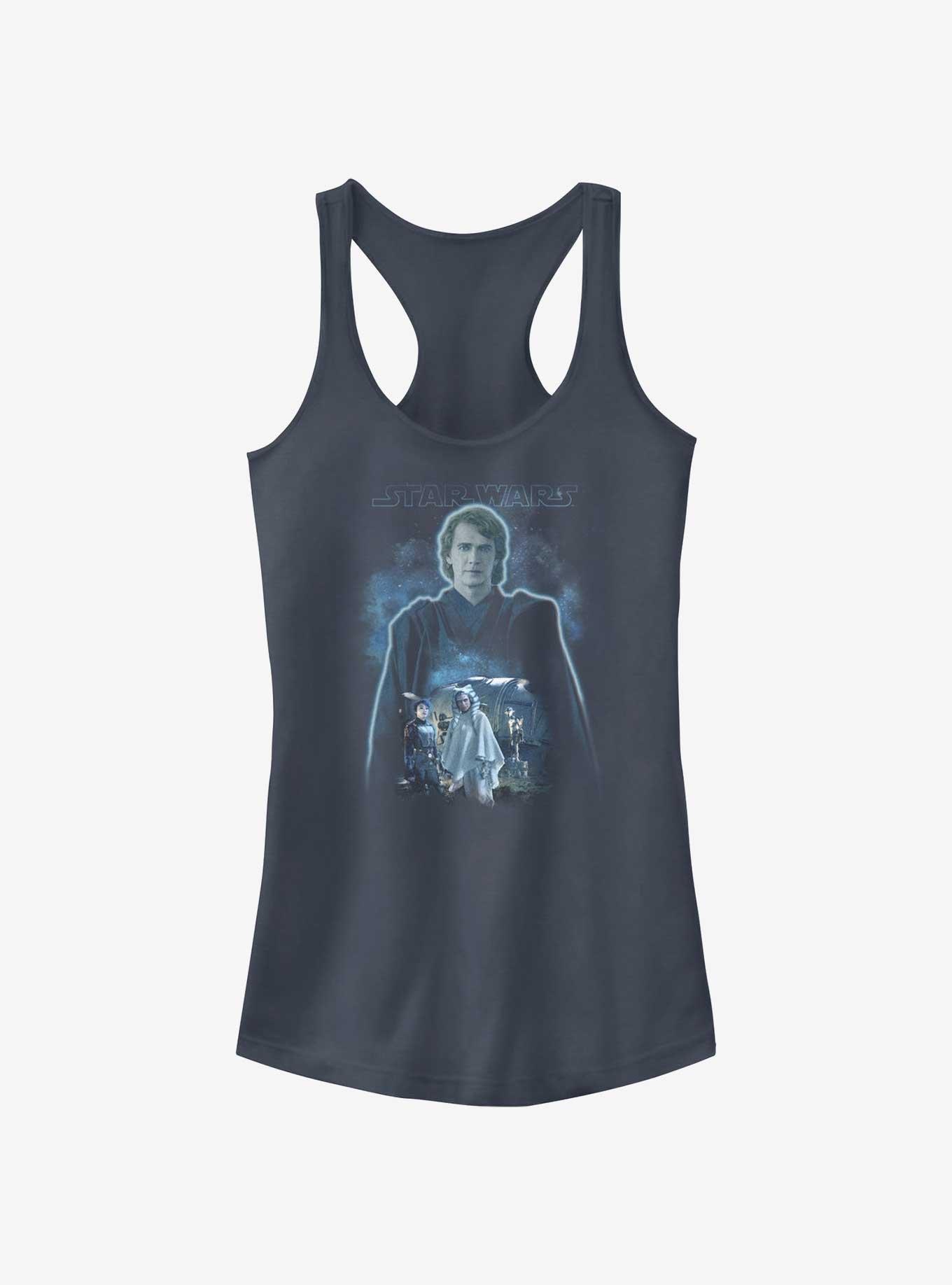 Star Wars Ahsoka Anakin Force Ghost Girls Tank Hot Topic Web Exclusive