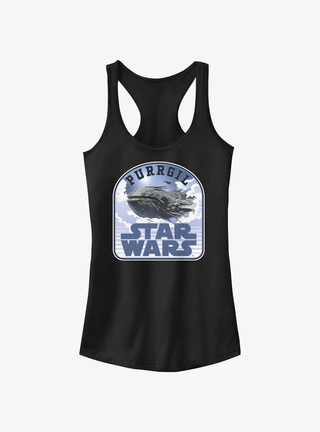 Star Wars Ahsoka Purrgil Girls Tank - BLACK | Hot Topic