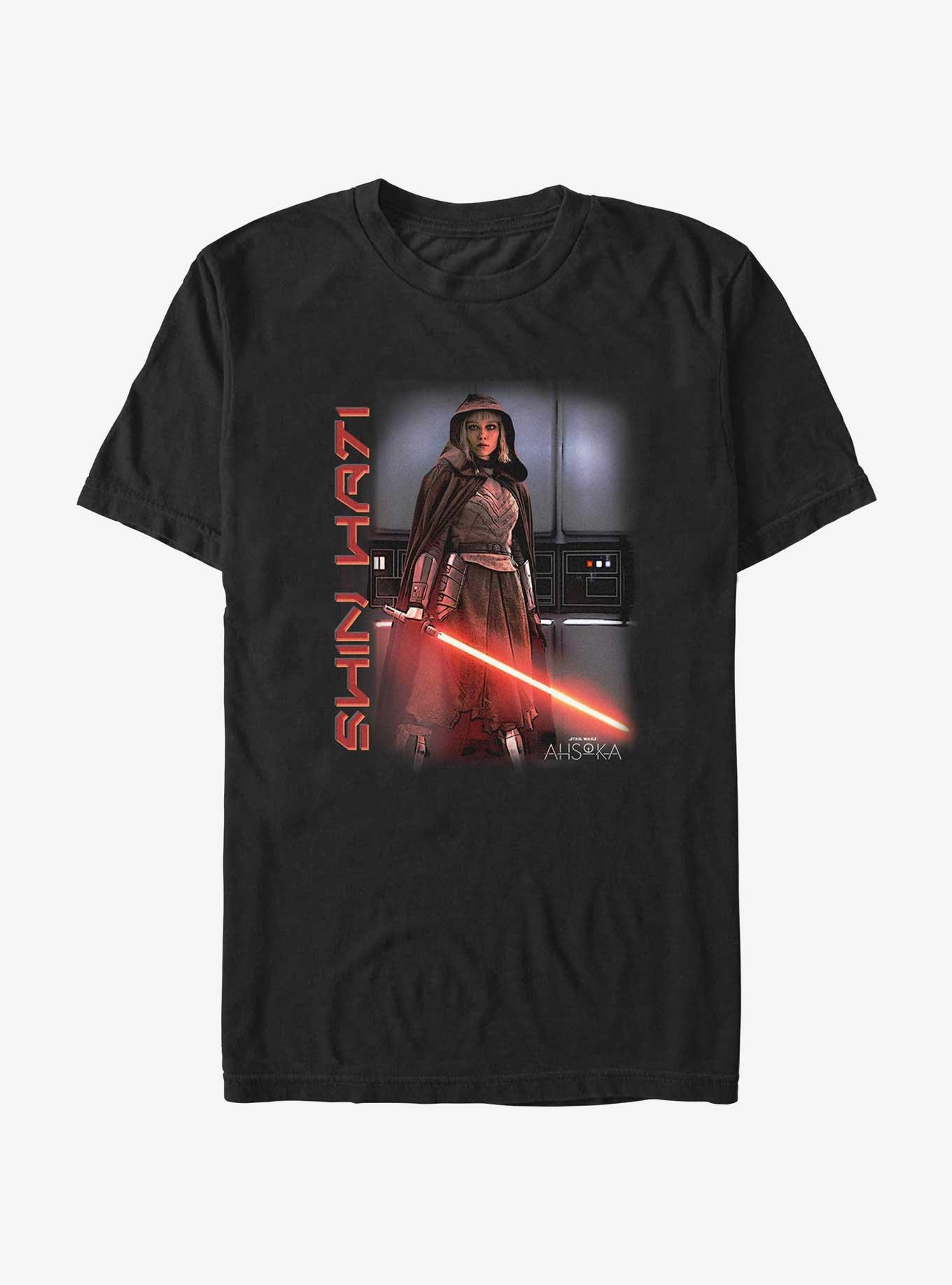 Star Wars Ahsoka Shin Hati T-Shirt, BLACK, hi-res