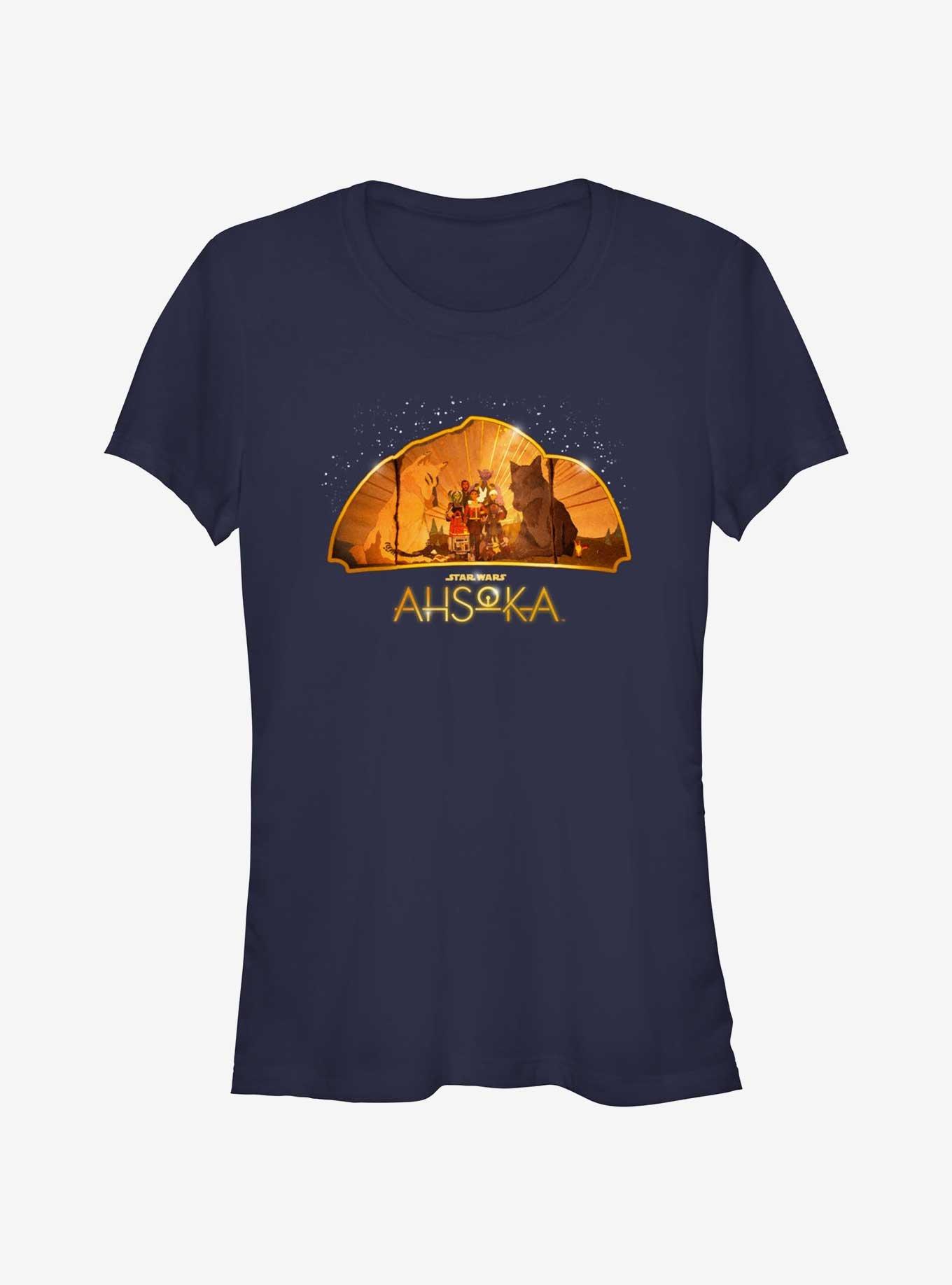 Star Wars Ahsoka Unexpected Meeting Girls T-Shirt, , hi-res