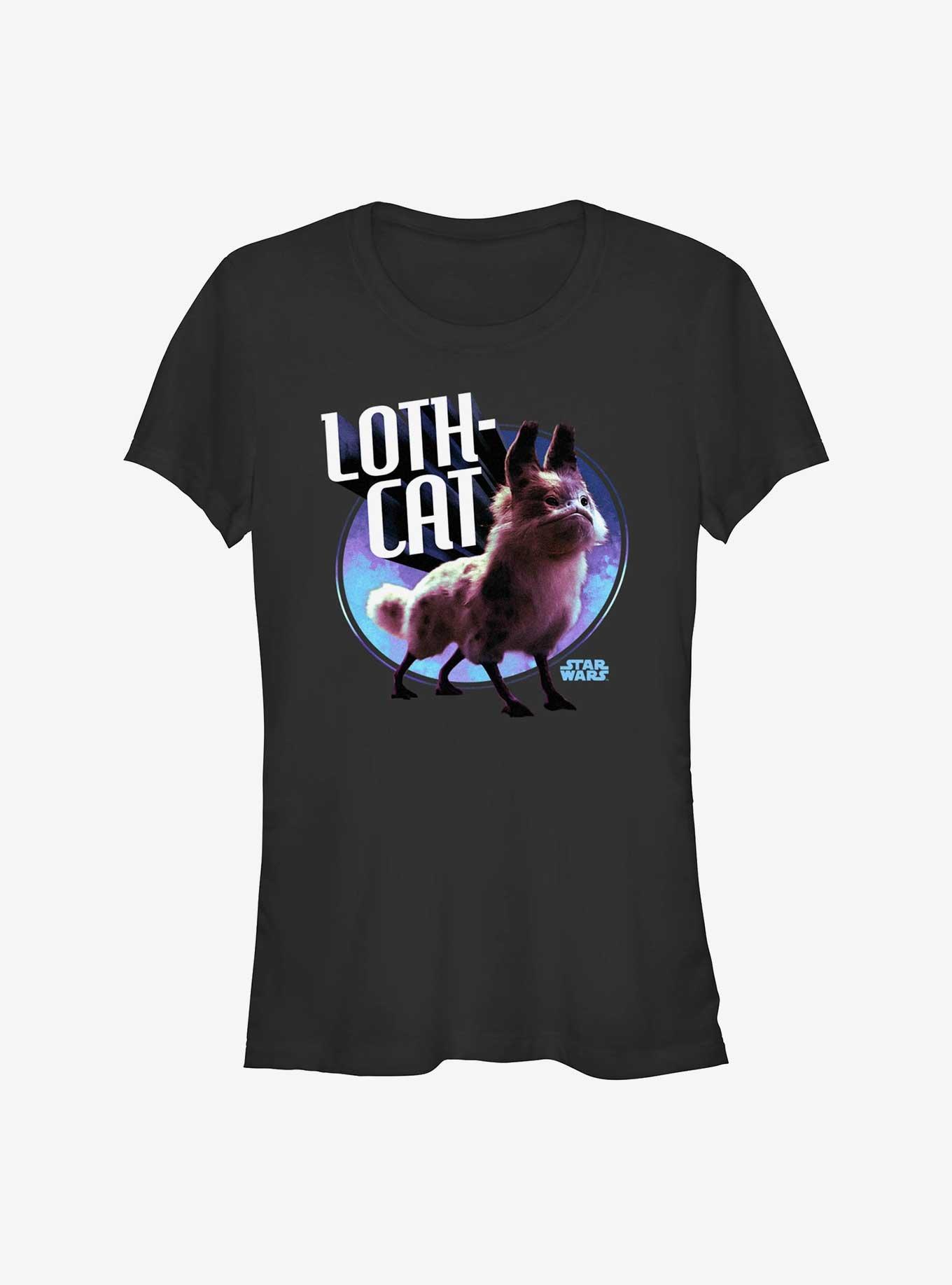 Star Wars Ahsoka Loth-Cat Girls T-Shirt Hot Topic Web Exclusive, , hi-res