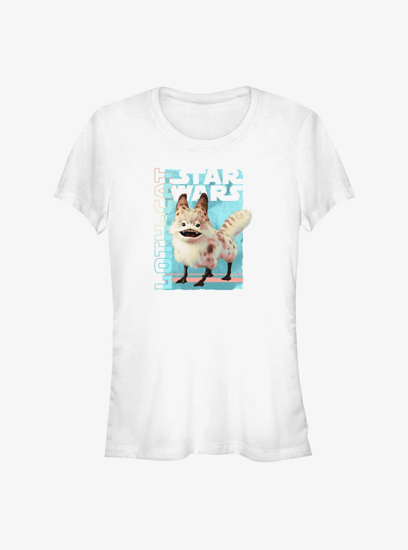 Star Wars Ahsoka Loth-Cat Portrait Girls T-Shirt, WHITE, hi-res