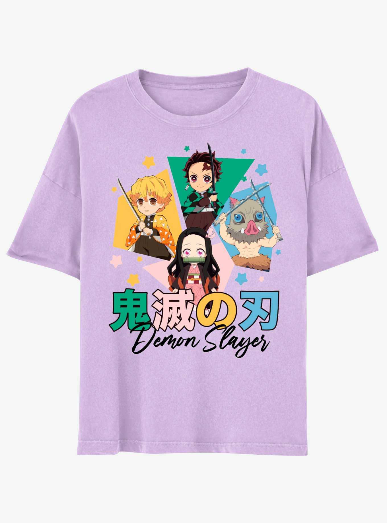 SALE! Hot Girl DOU_MA Demon Slayer Kimetsu No Yaiba Anime T Shirt Size  S_5XL 