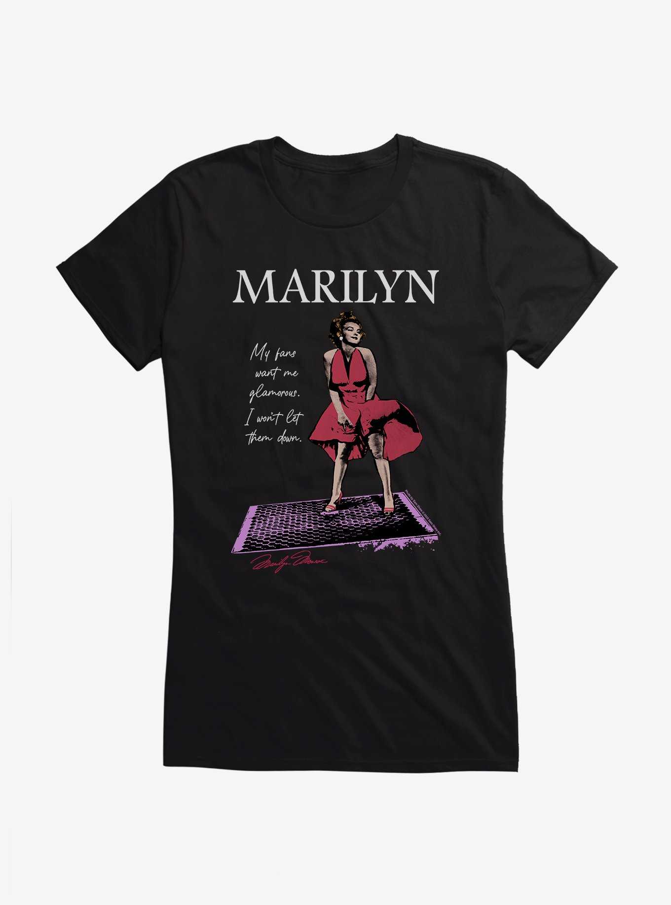Marilyn Monroe Glamorous Red Dress Girls T-Shirt, , hi-res