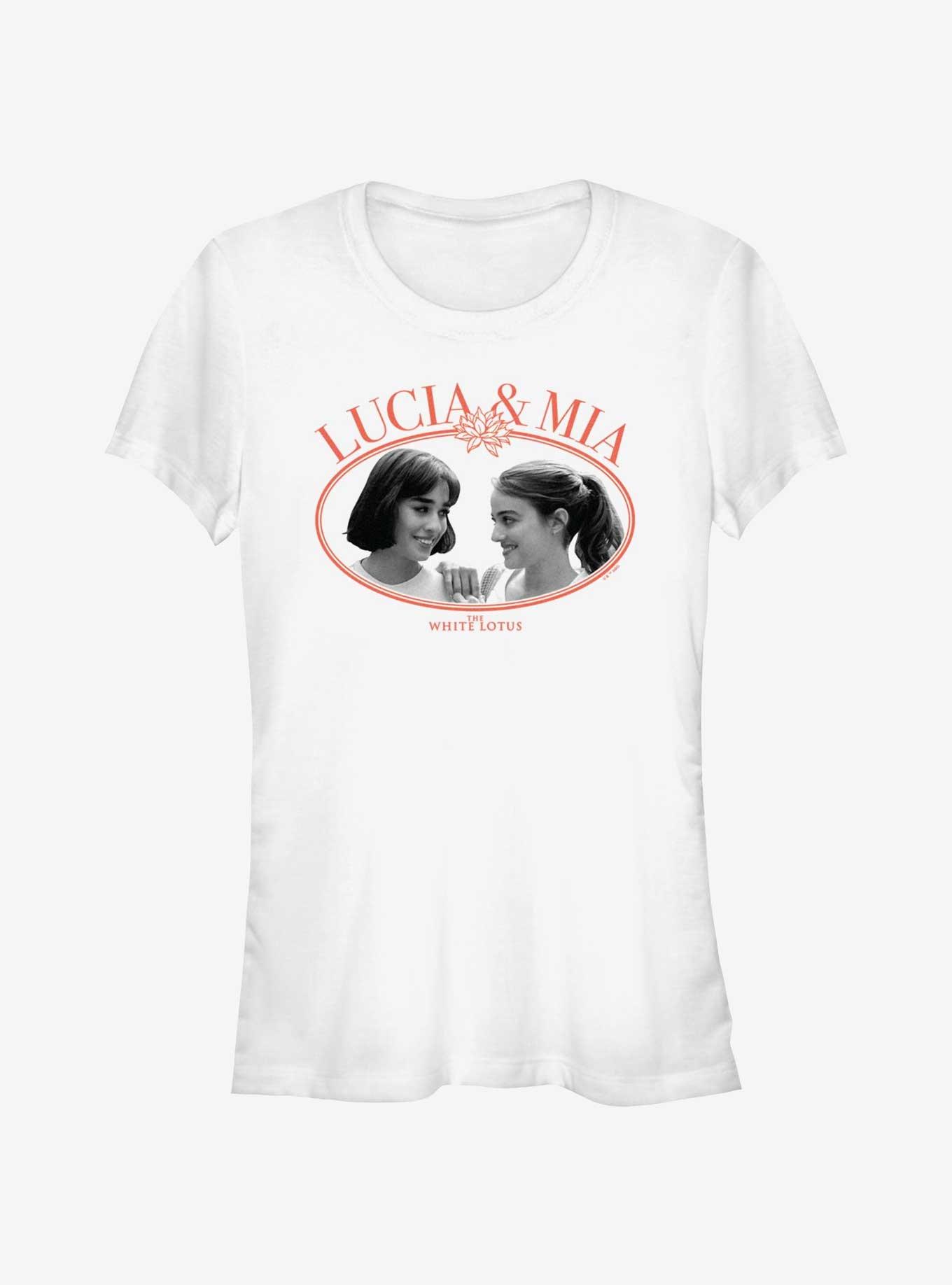 White Lotus Lucia And Mia Girls T-Shirt