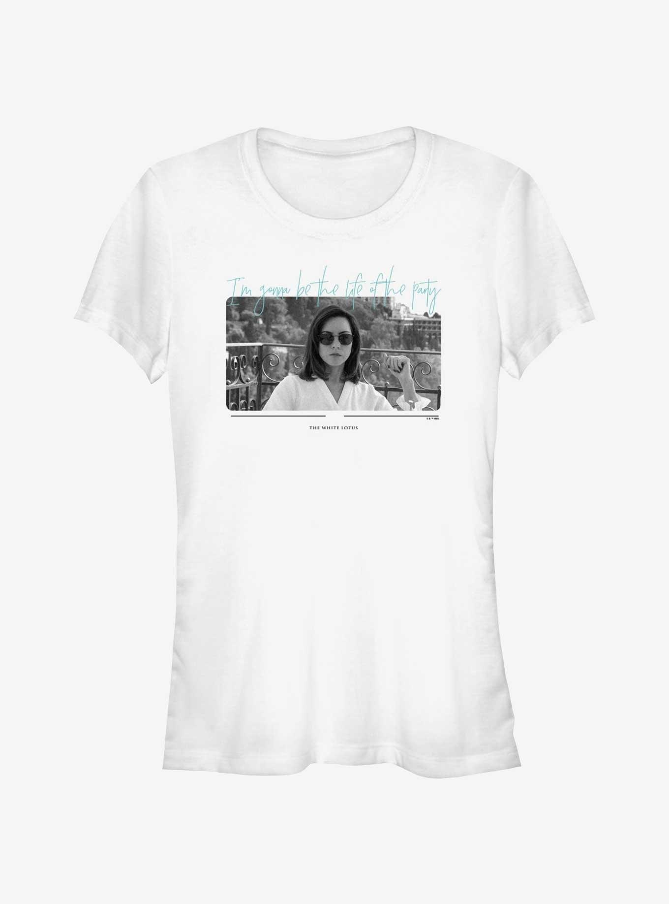 White Lotus Harper Life Of The Party Girls T-Shirt
