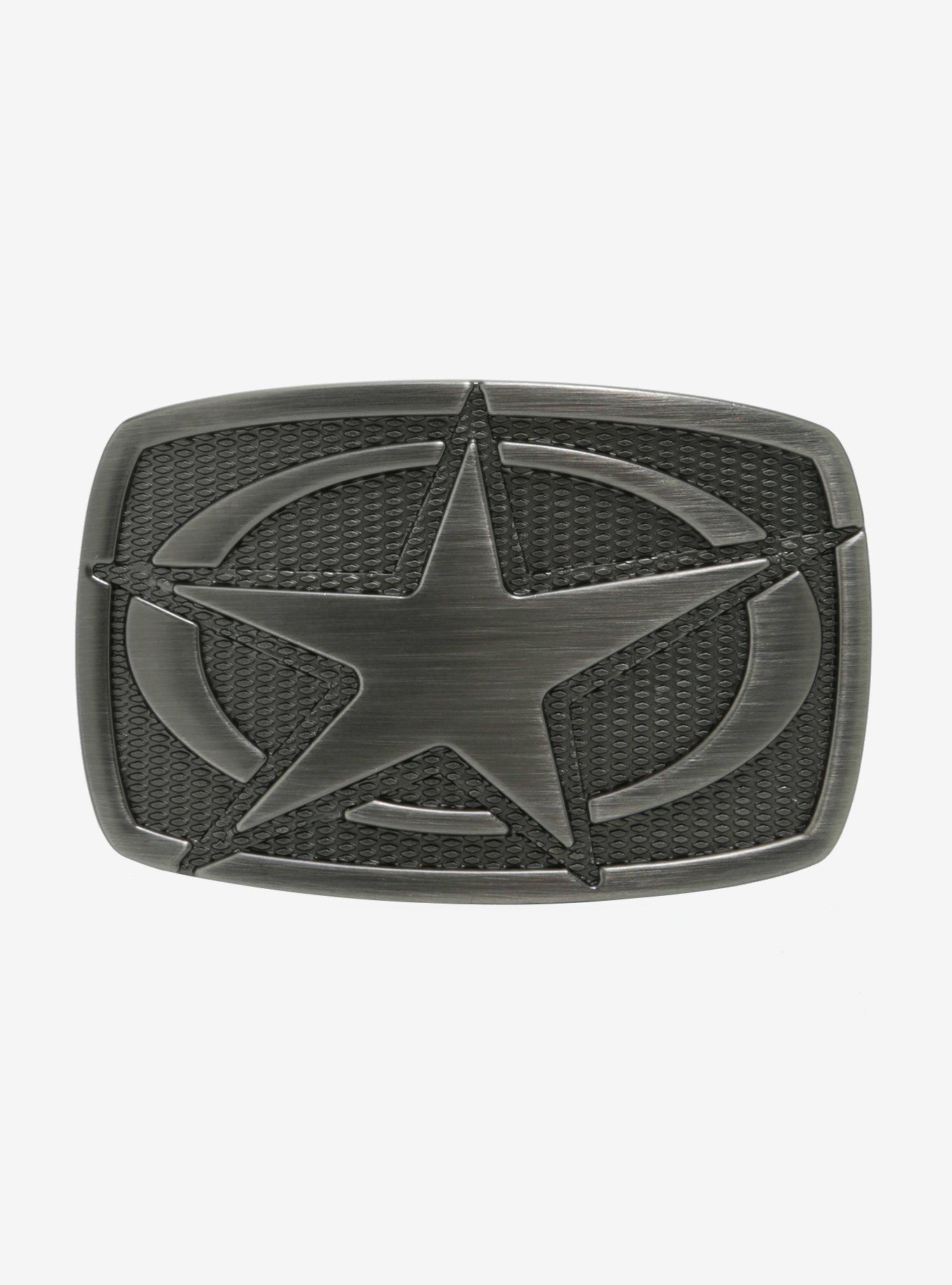 Star & Circle Belt Buckle