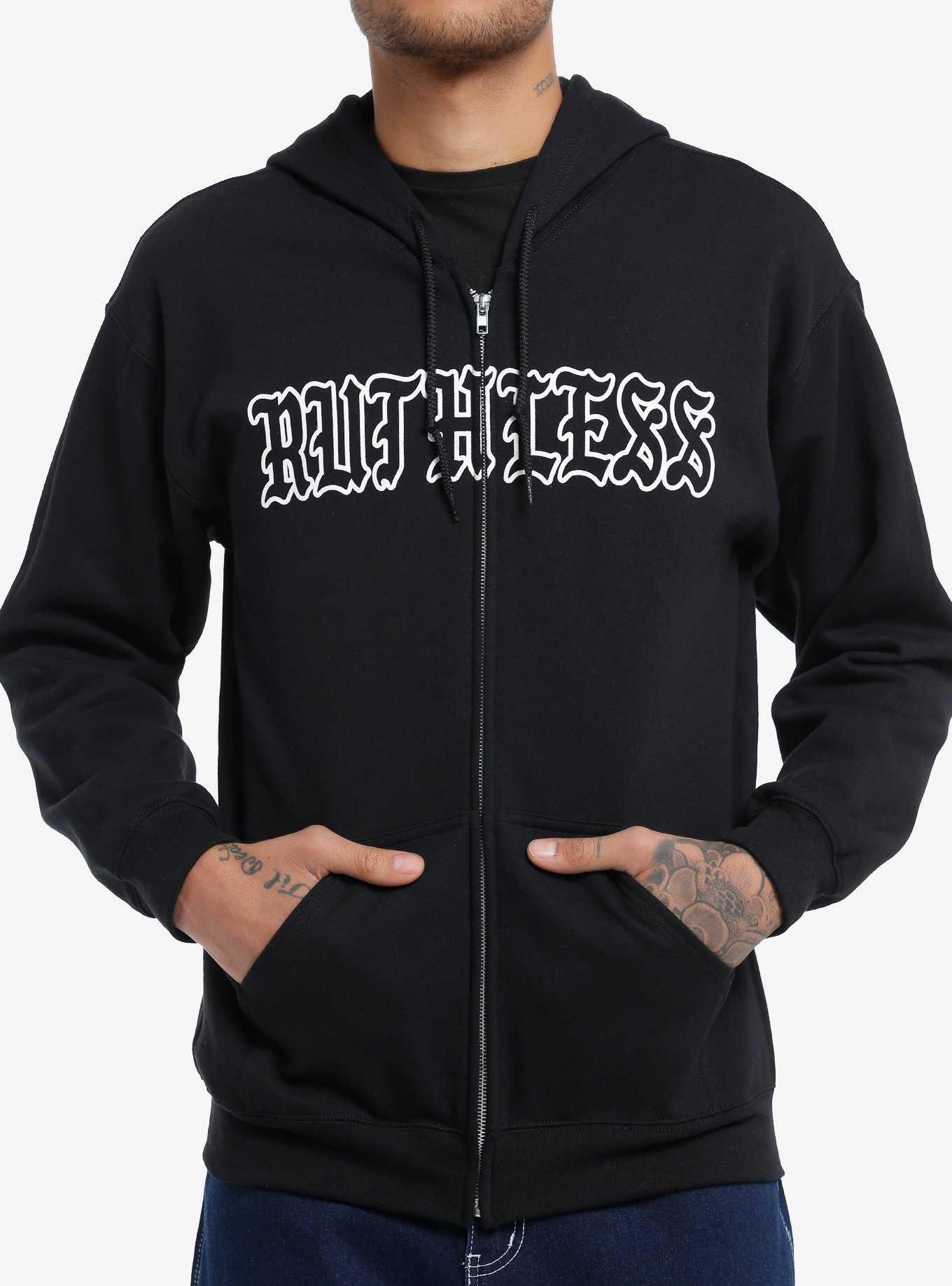 Social Collision® Ruthless Butterfly Hoodie, , hi-res