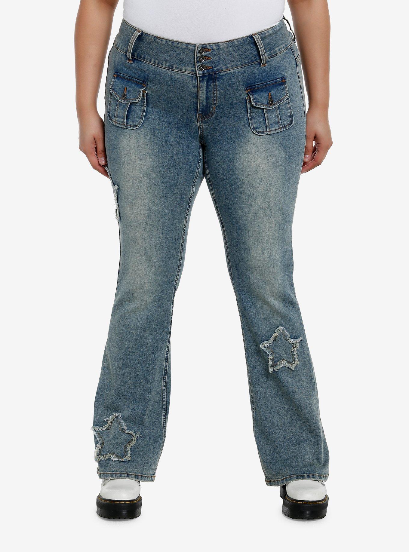 Slim Bootcut Jeans In Plus Size In Sure Stretch® Denim - Legend Black