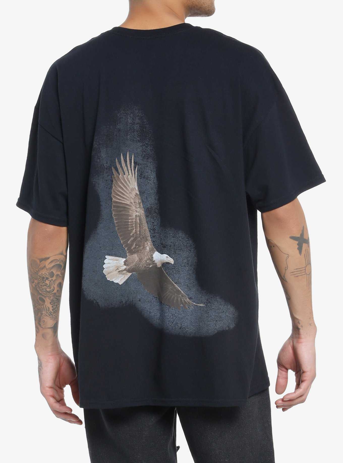 Get Lost Eagle Oversized T-Shirt, , hi-res