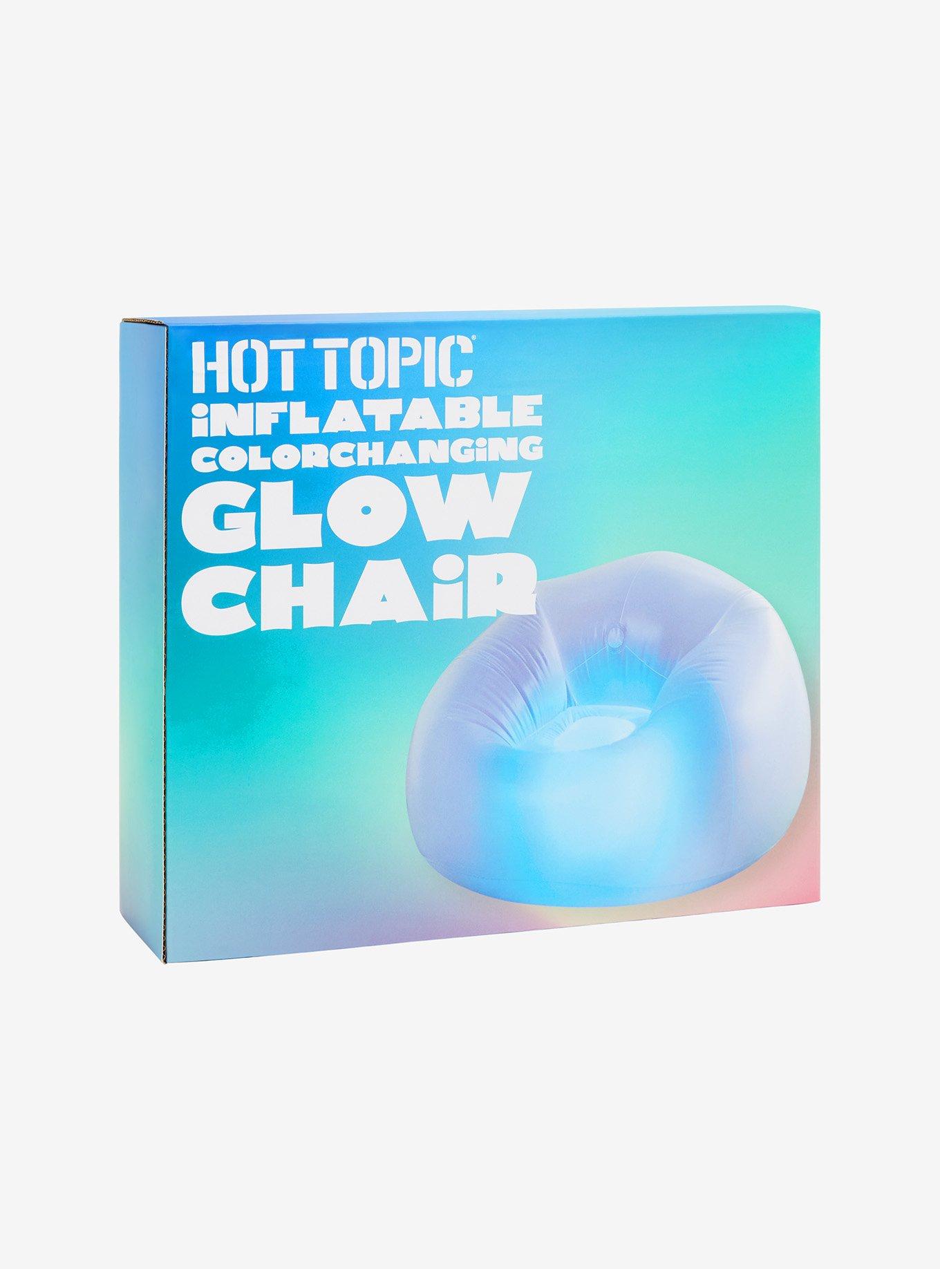Color-Changing Glow Inflatable Chair, , hi-res