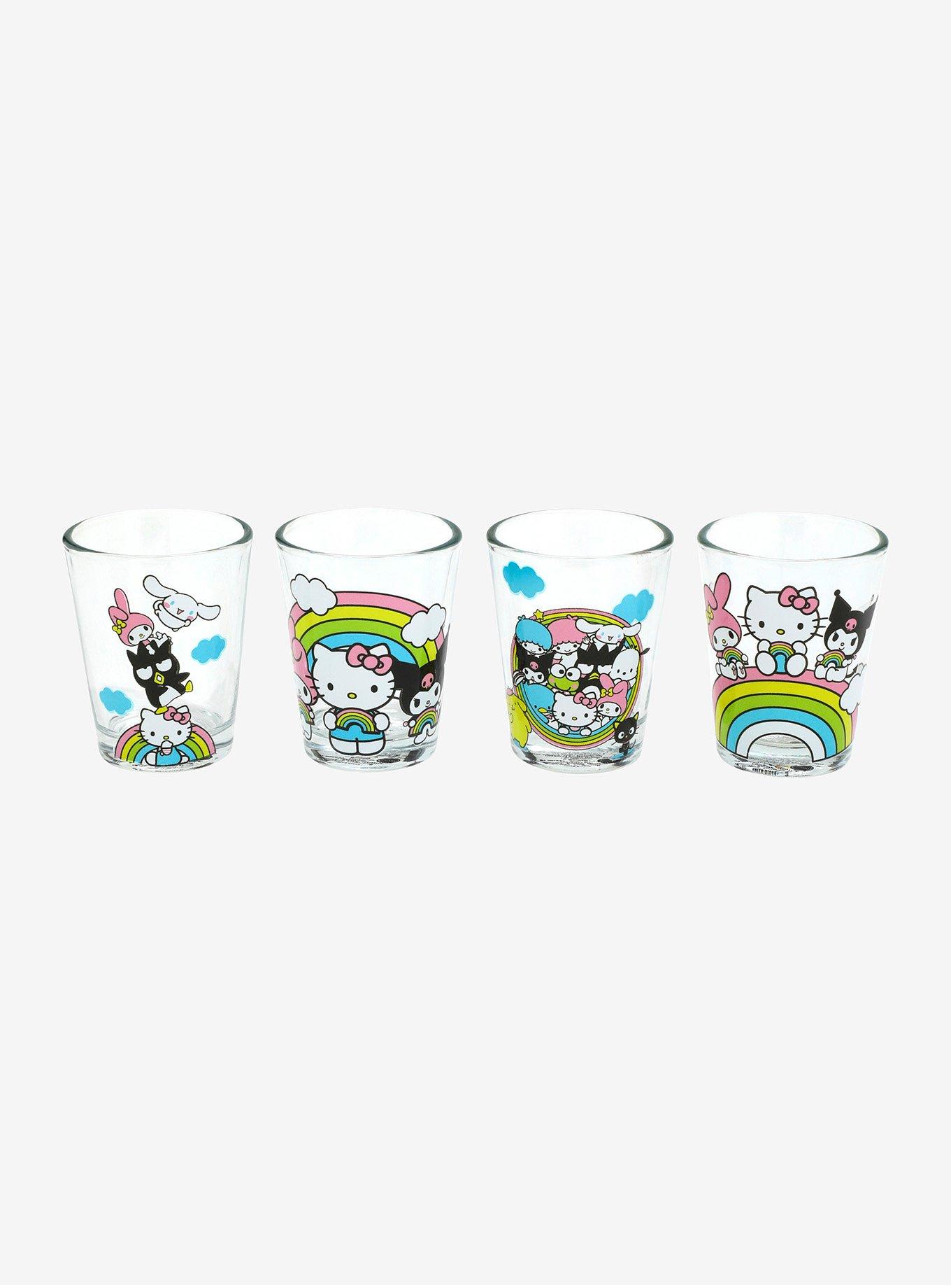  Hello Kitty and Friends Summer Print Glass Can