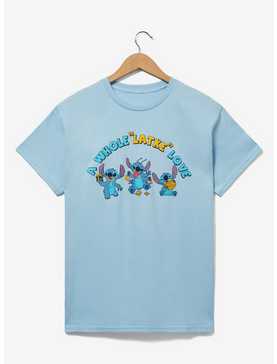 Disney Lilo & Stitch Latke Love Women's T-Shirt - BoxLunch Exclusive, , hi-res