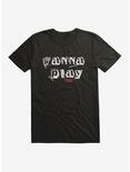 Chucky TV Series Wanna Play Stitches T-Shirt, BLACK, hi-res