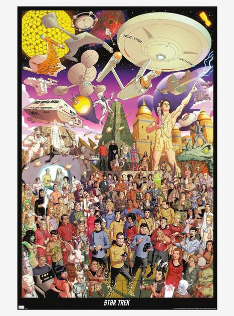 Star Trek Universe Poster | Hot Topic