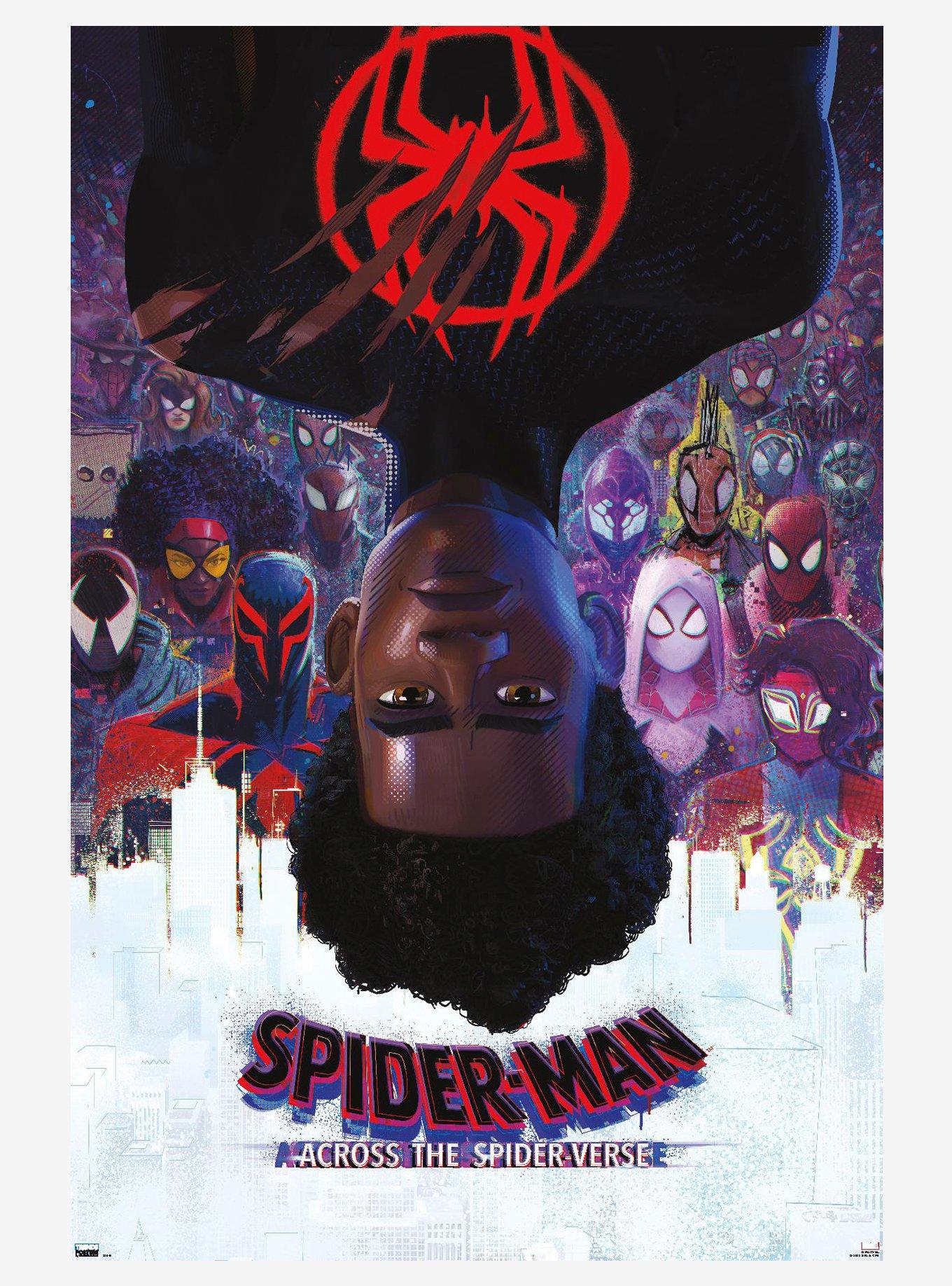 Marvel Spider-Man: Across The Spider-Verse Miles Morales Upside Down Poster, , hi-res