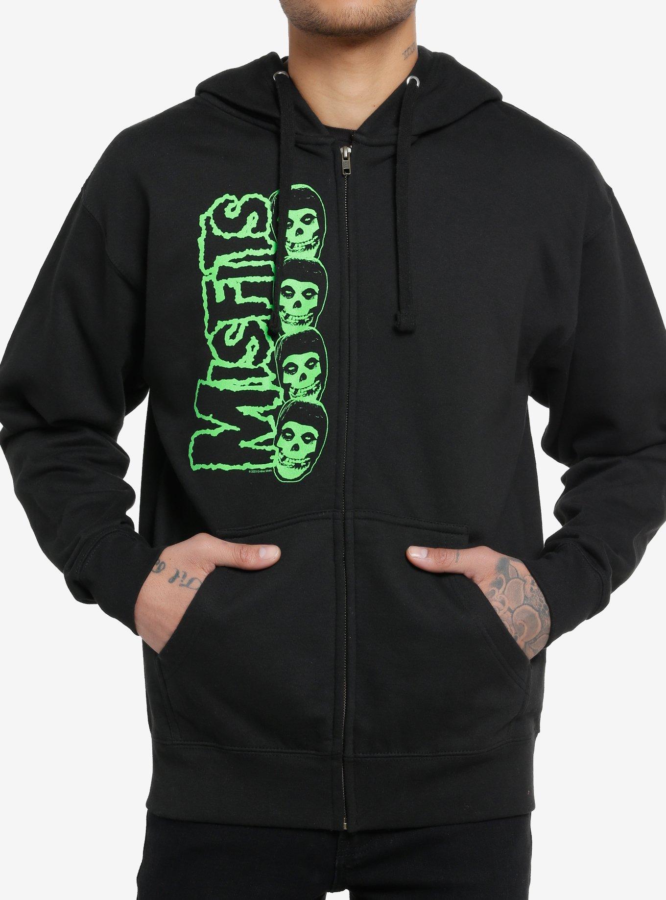 Misfits Fiend Skull Black Pullover Hoodie