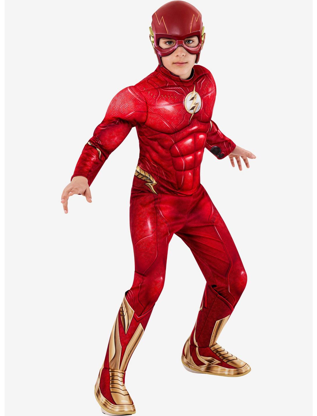 DC Comics The Flash Youth Costume, RED, hi-res