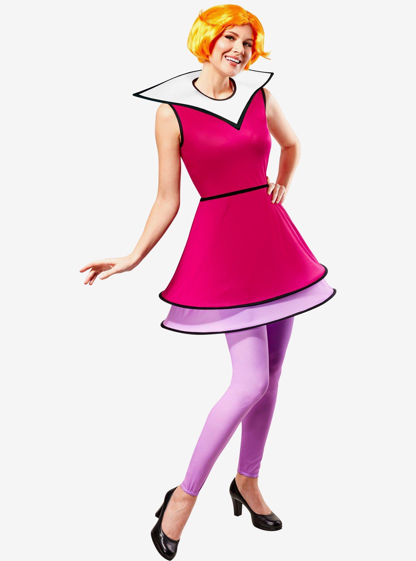 The Jetsons Jane Jetson Adult Costume, PURPLE, hi-res