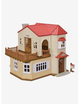 Calico Critters Red Roof Country Home with Secret Attic Playroom Playset, , hi-res
