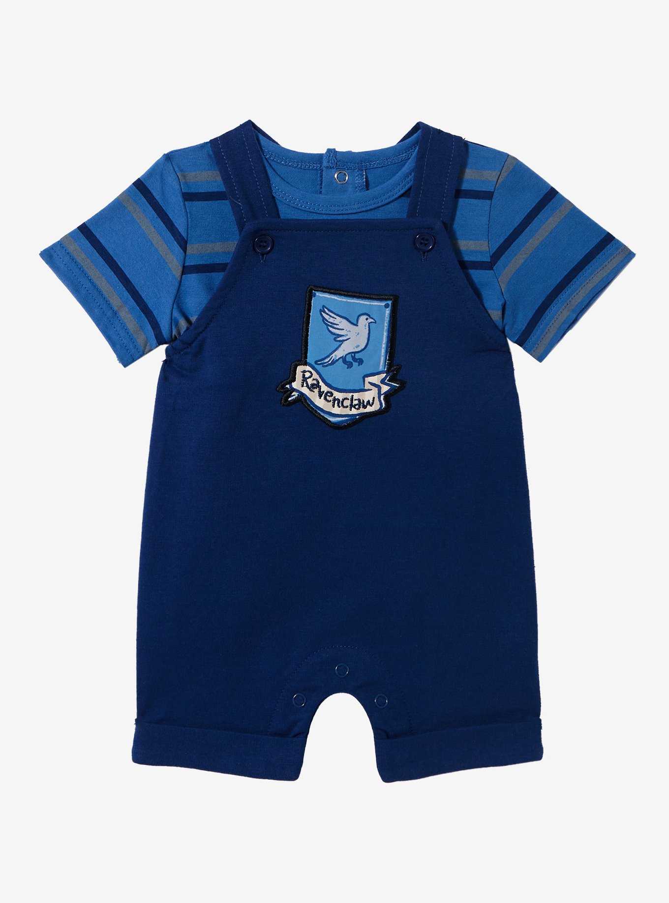Harry Potter Ravenclaw Crest Infant Overall Set - BoxLunch Exclusive, , hi-res
