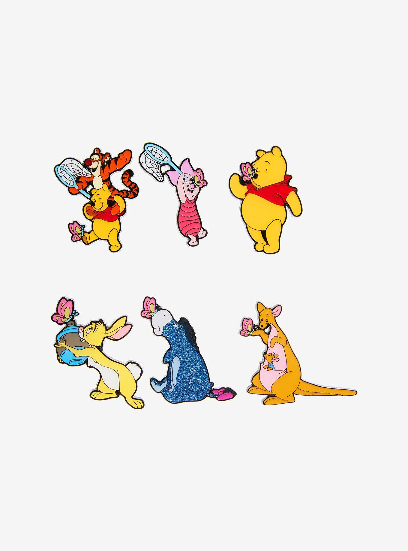 Full set Pride Butterflies Blind Bag Enamel Pin Hot Topic Exclusive New Winnie the Pooh Butterflies blind box pin set at Hot  main image 2