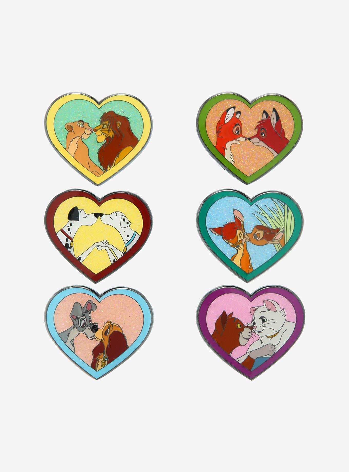 Loungefly Disney Animal Couples Blind Box Enamel Pin, , hi-res