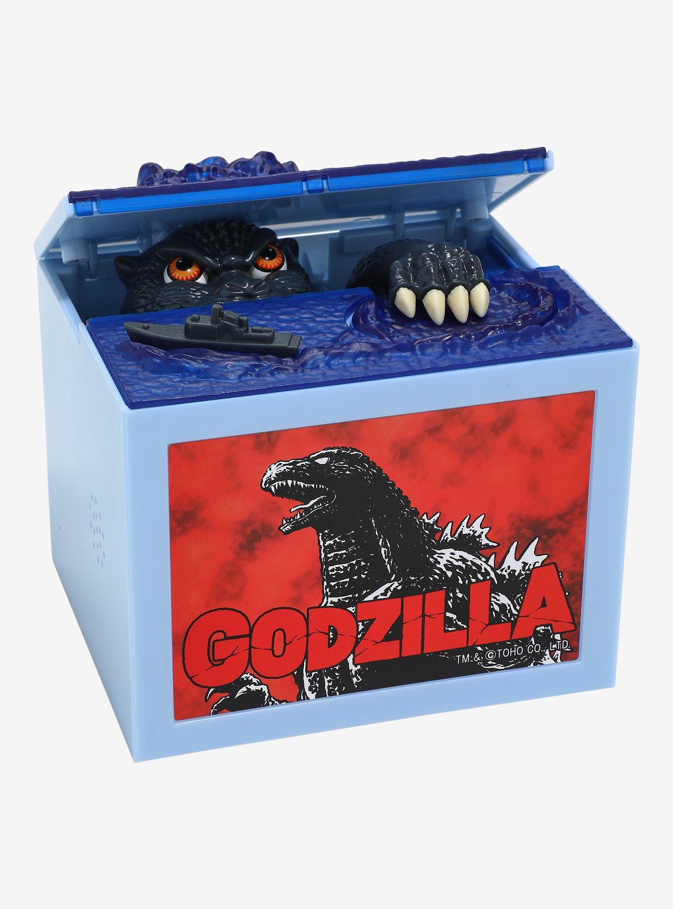 Godzilla Stealing Mechanical Coin Bank, , hi-res