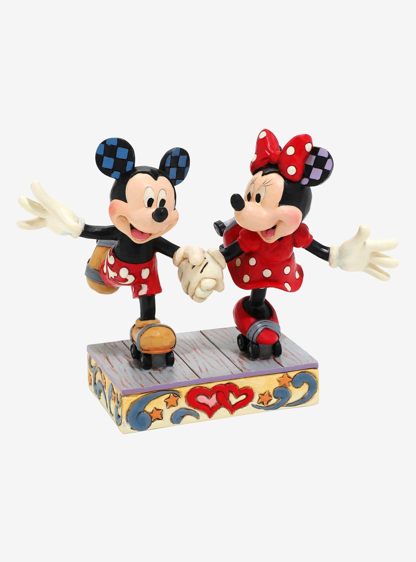 Disney Traditions Mickey & Minnie Roller Skating Figure, , hi-res