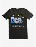 Nyan Cat Little Angel T-Shirt, BLACK, hi-res