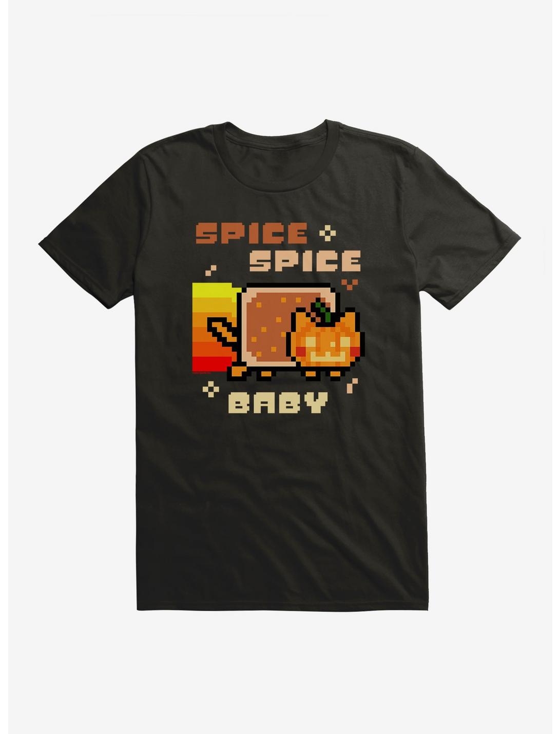 Nyan Cat Spice Spice Baby T-Shirt, BLACK, hi-res