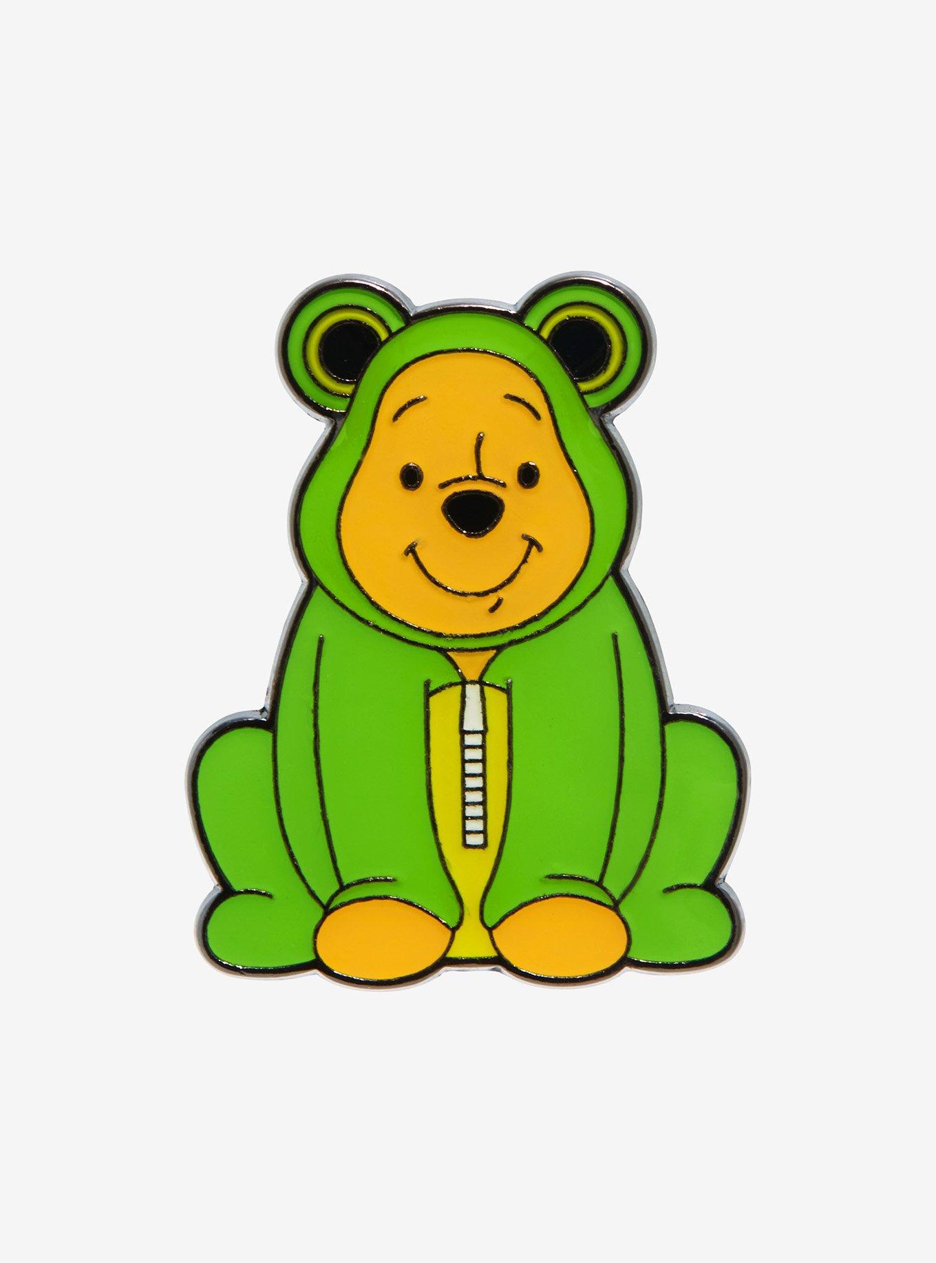 Loungefly Disney Winnie The Pooh Frog Enamel Pin, , hi-res