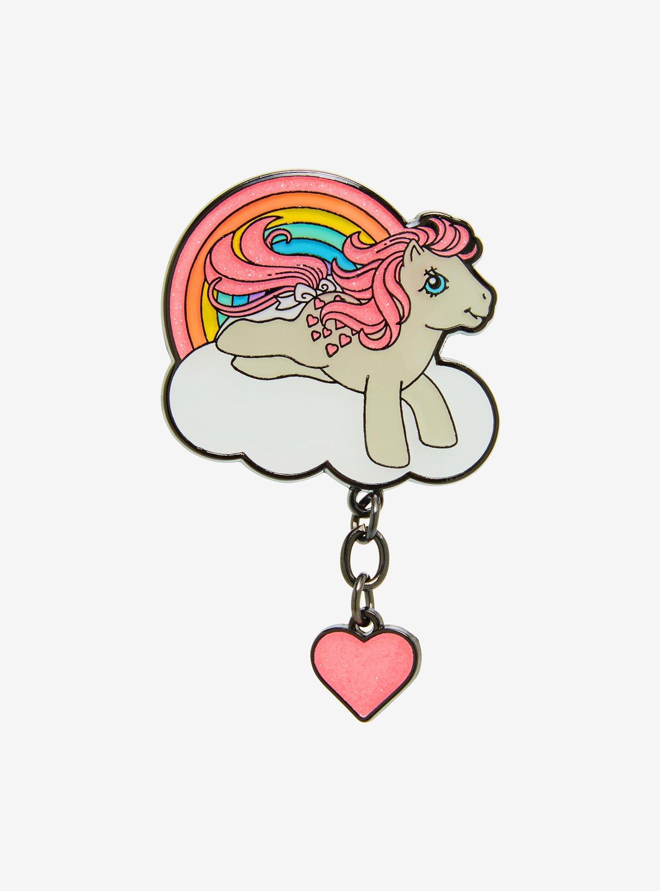 Loungefly My Little Pony Heart Enamel Pin, , hi-res