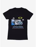 Nyan Cat Little Angel Womens T-Shirt, BLACK, hi-res