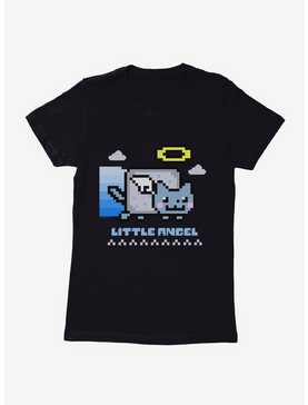Nyan Cat Little Angel Womens T-Shirt, , hi-res