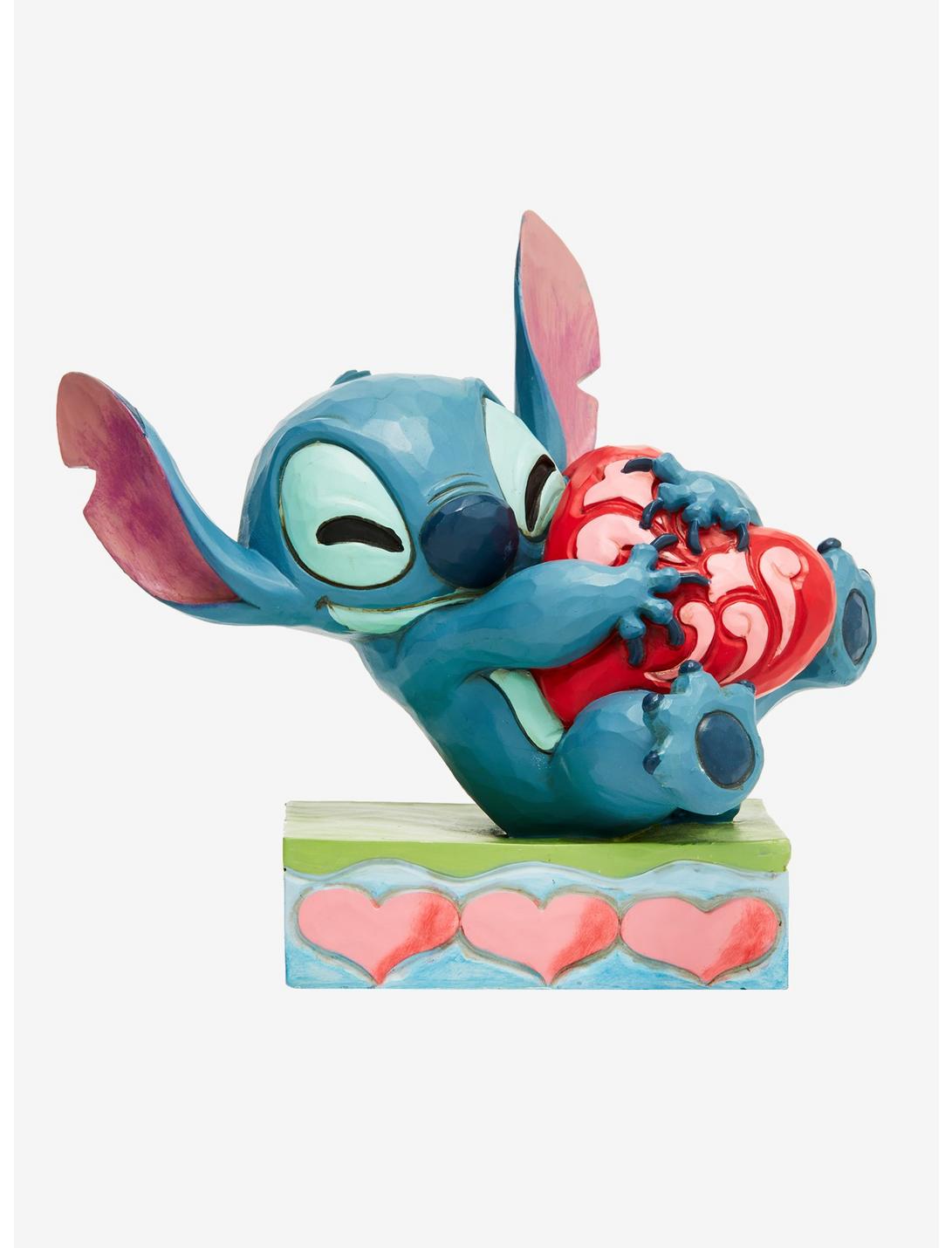 Disney Lilo & Stitch Traditions Stitch Hugging Heart Figure, , hi-res