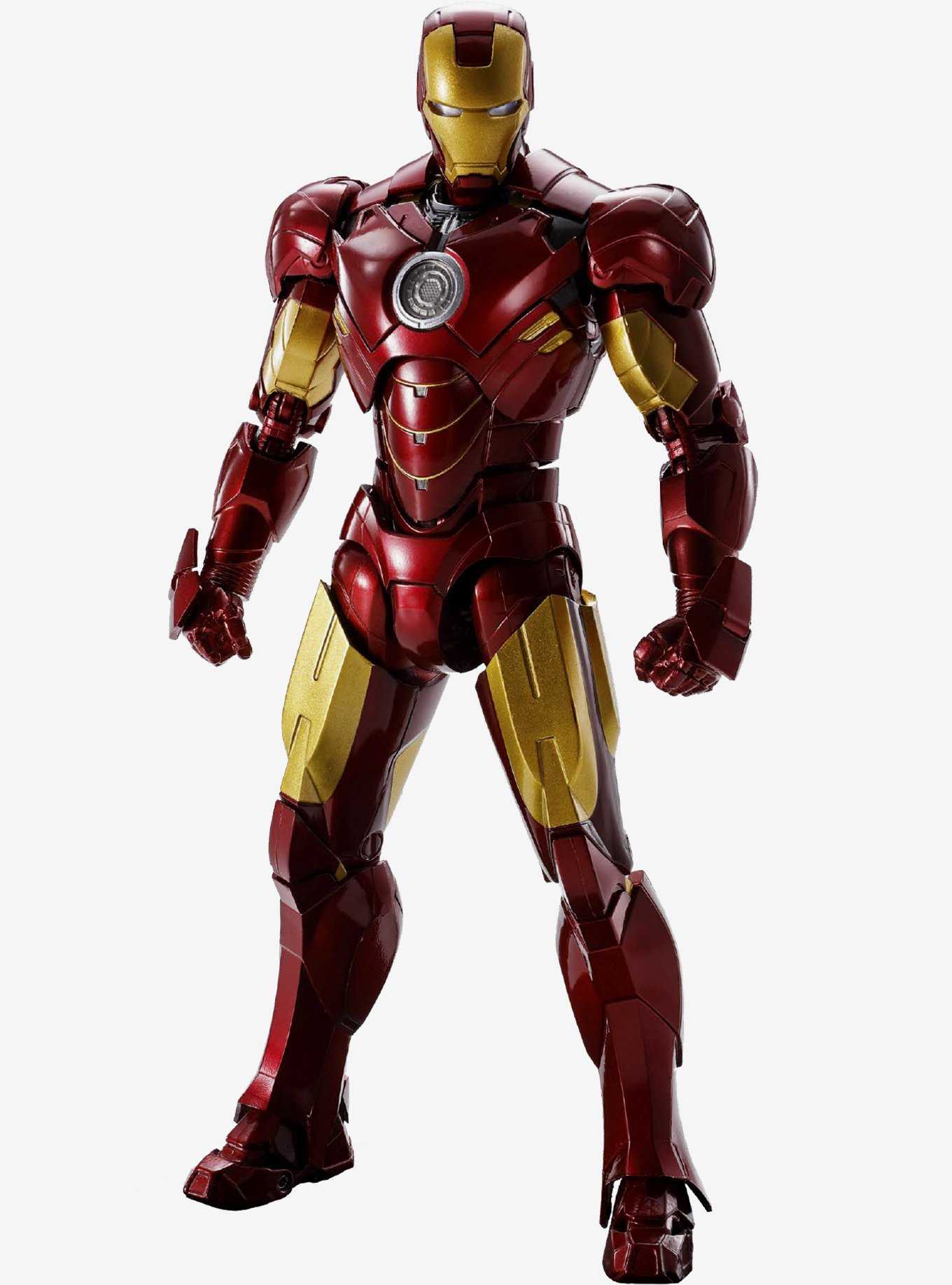 S.H.Figuarts Iron Man MK-4 15th Anniversary – Action Figure 14,5 Cm, Bandai Spirits, Edizione Anniversario
