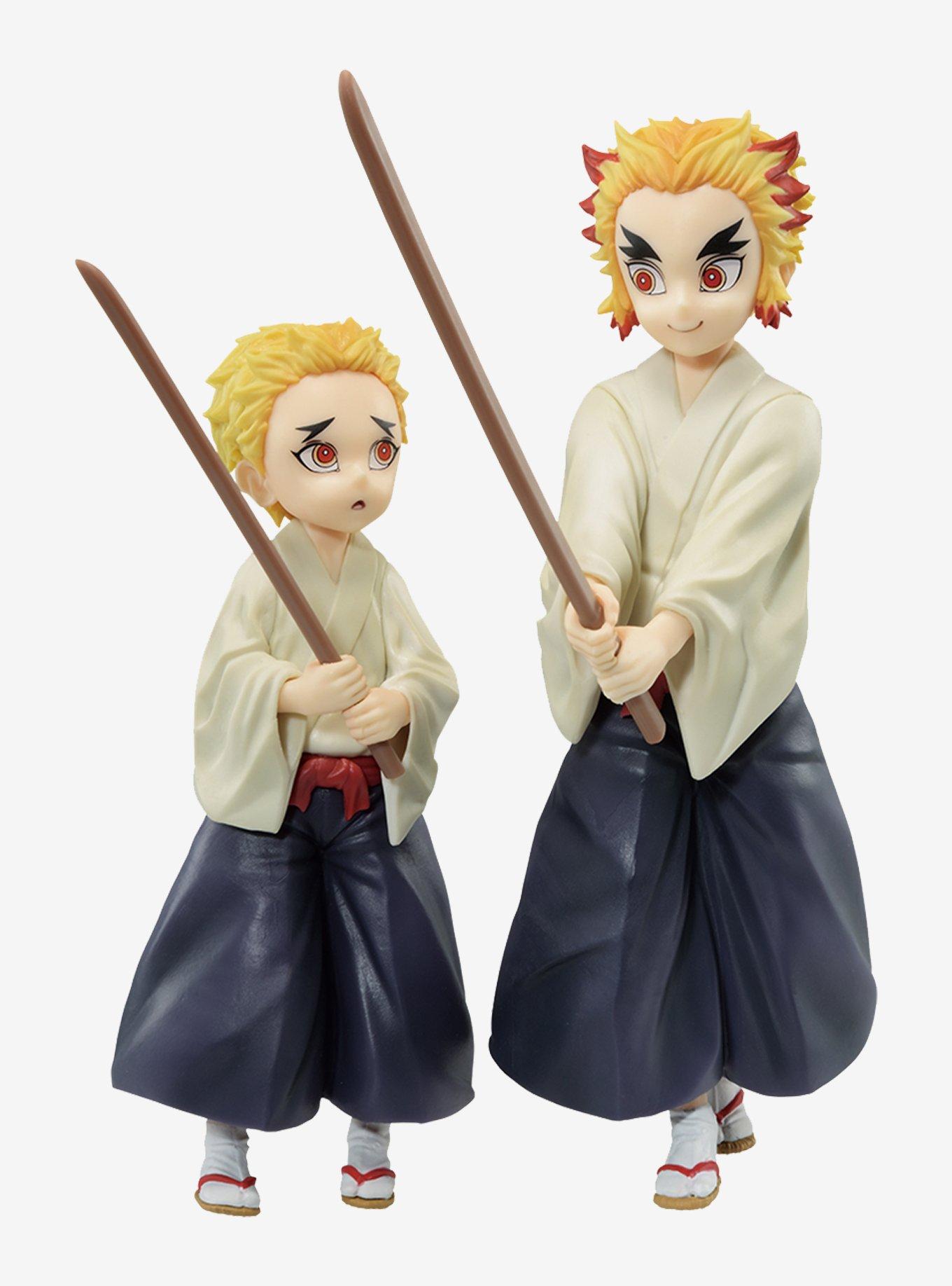 Bandai Spirits Demon Slayer: Kimetsu no Yaiba Ichibansho Kyujuro Rengoku & Senjuro Rengoku (Immortal Ties) Figure, , hi-res