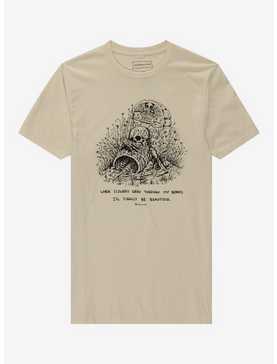 Blooming Skeleton T-Shirt By Beebosloth, , hi-res